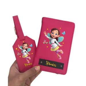 Butterbeans Cafe Passport cover and Bag Tag Combo