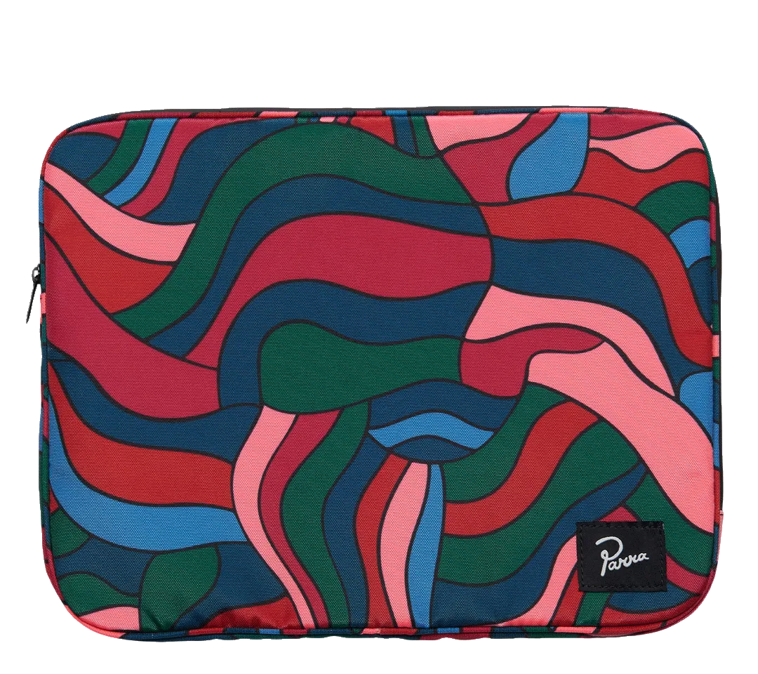 by Parra Distorted Waves Laptop Sleeve (16 Inch)