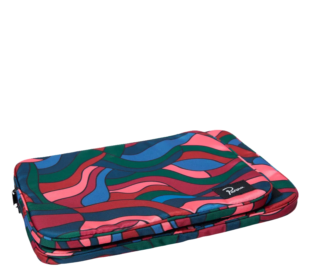 by Parra Distorted Waves Laptop Sleeve (16 Inch)
