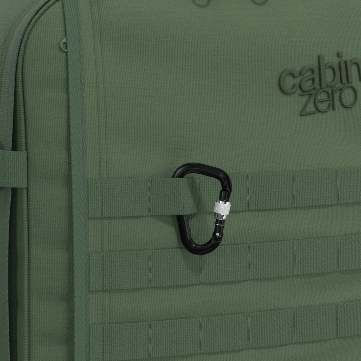 Cabinzero Military Cabin Bag With Luggage Trackers 44L