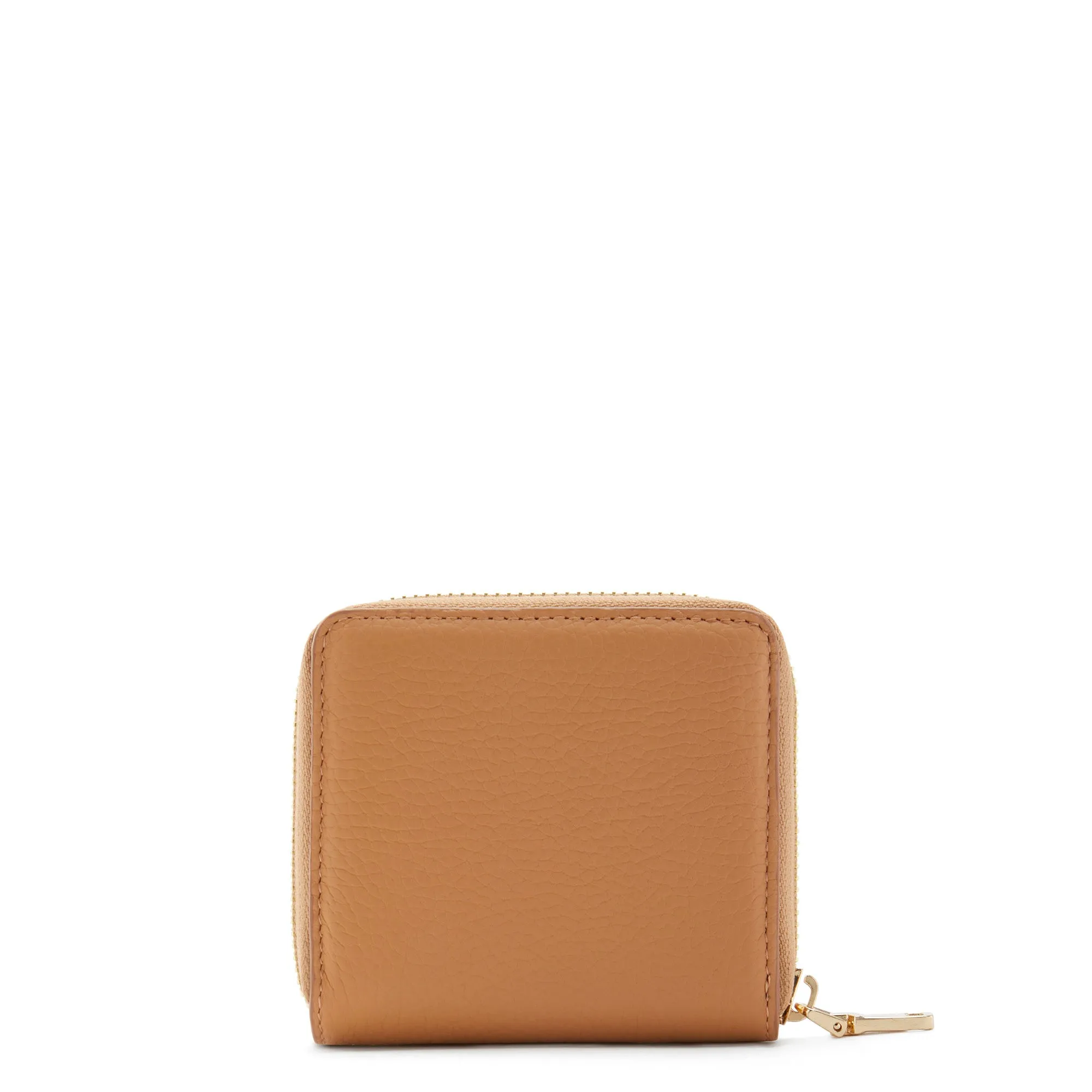 Cadeau d'Isabel camel calfskin leather shopper and zipper wallet gift set