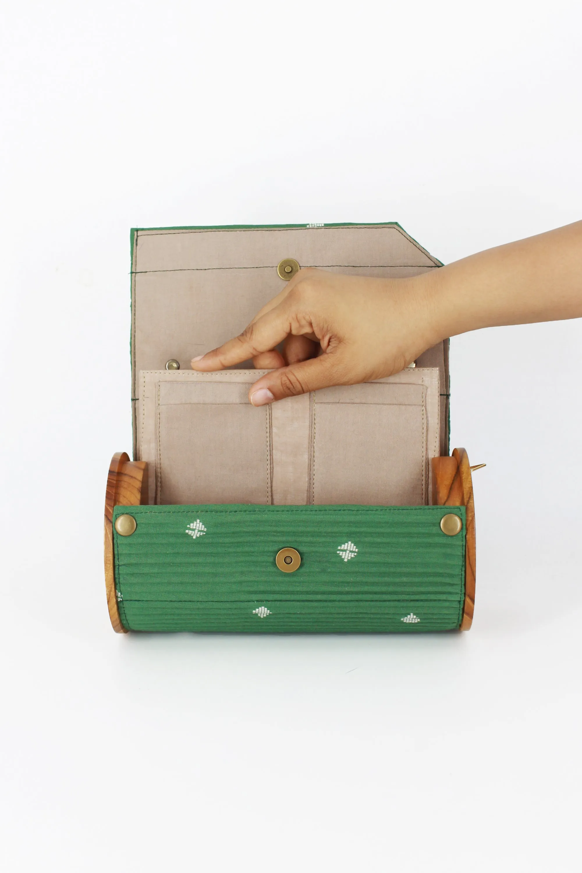 CADET & FERN Round Clutch - Changeable Sleeve