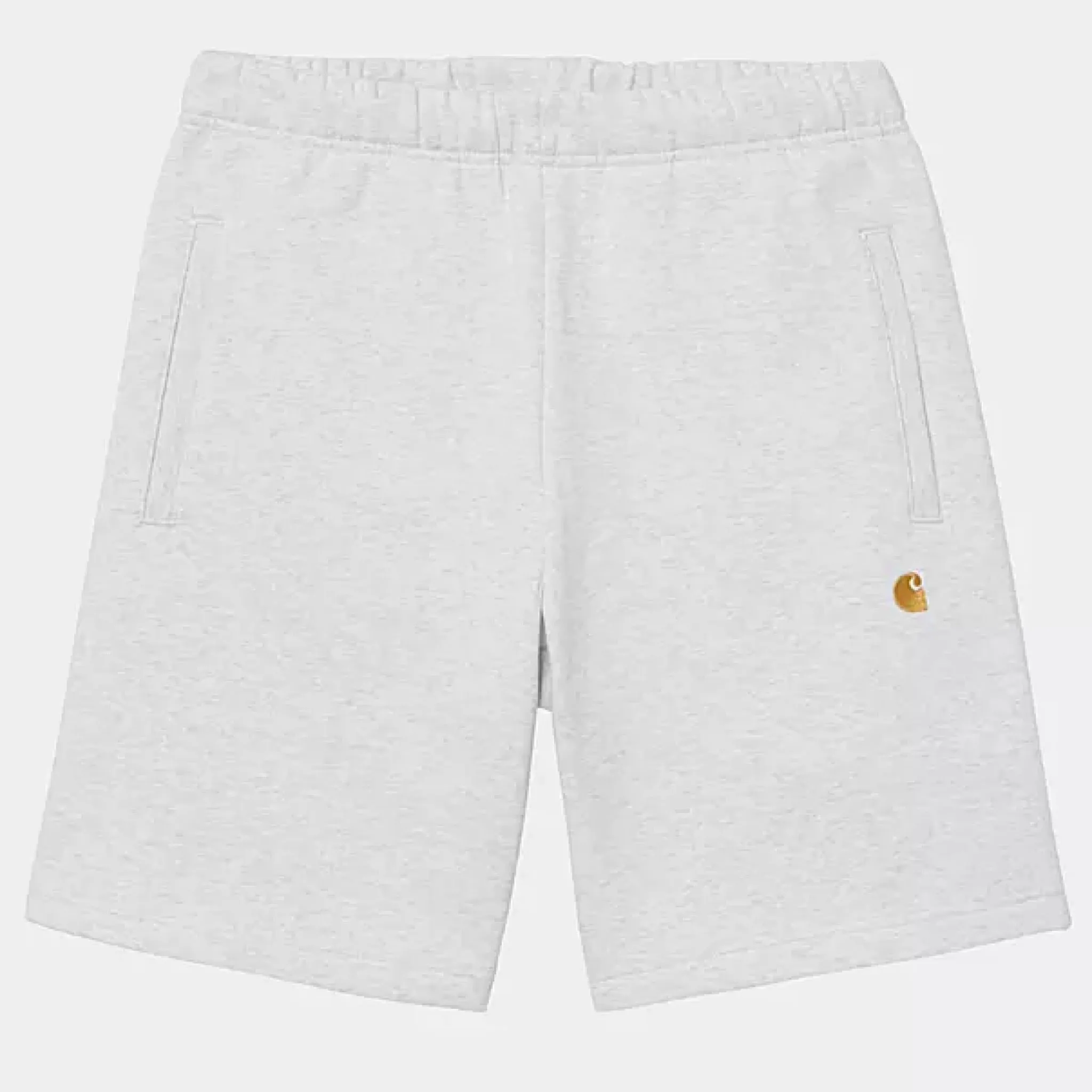 Carhartt WIP - Chase Sweat Short - Ash Heather / Gold