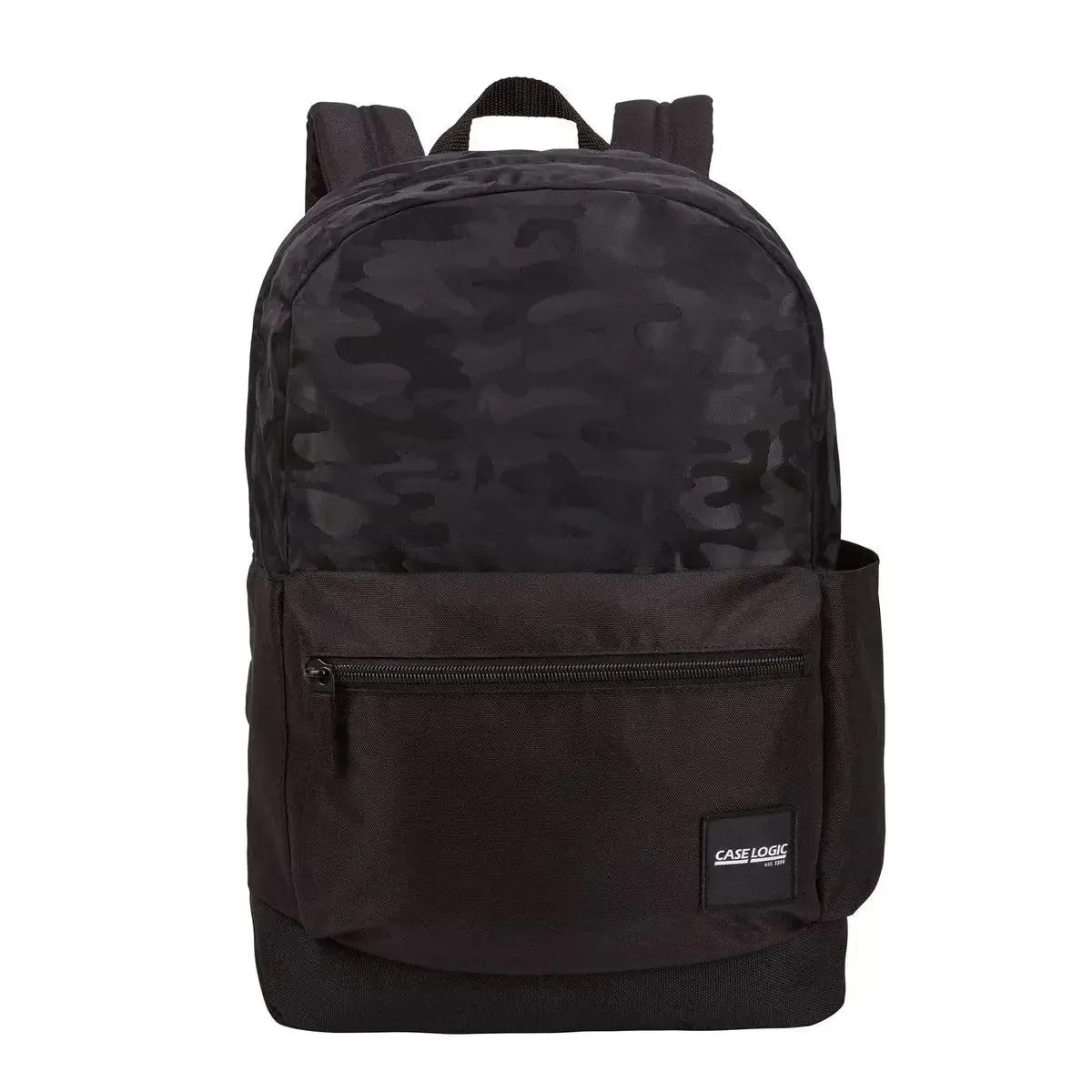 Case-Logic CCAM-2126 Backpack 26 L Versatile Fabric Body Padded Base Heavy Duty 1200D Polyester Black Camouflage