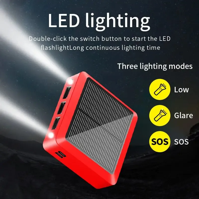 Chargeur batterie solaire randonnée