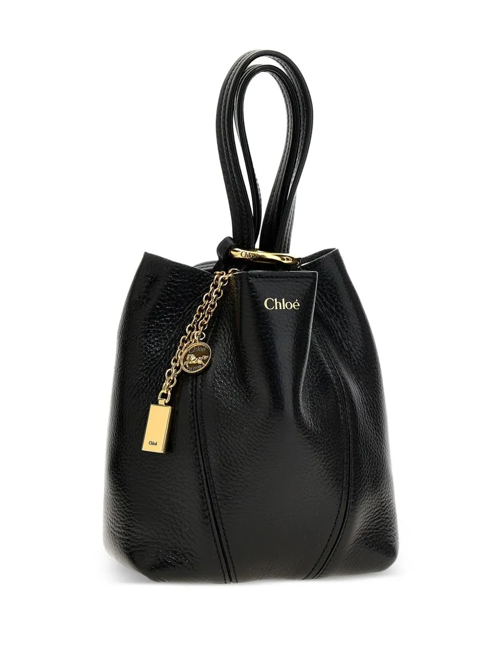 Chloé spin small leather tote