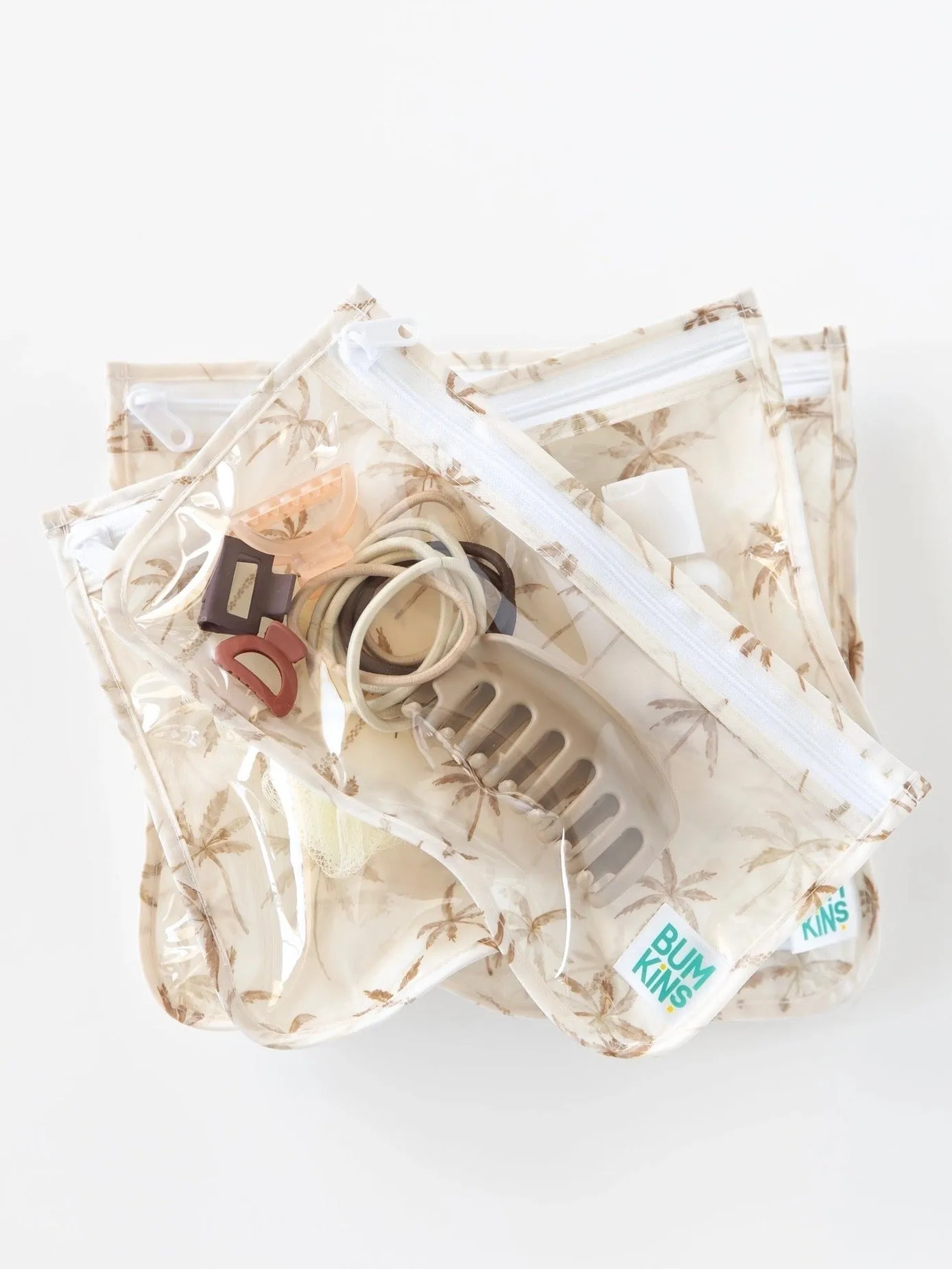 Clear Travel Bag 3-Pack