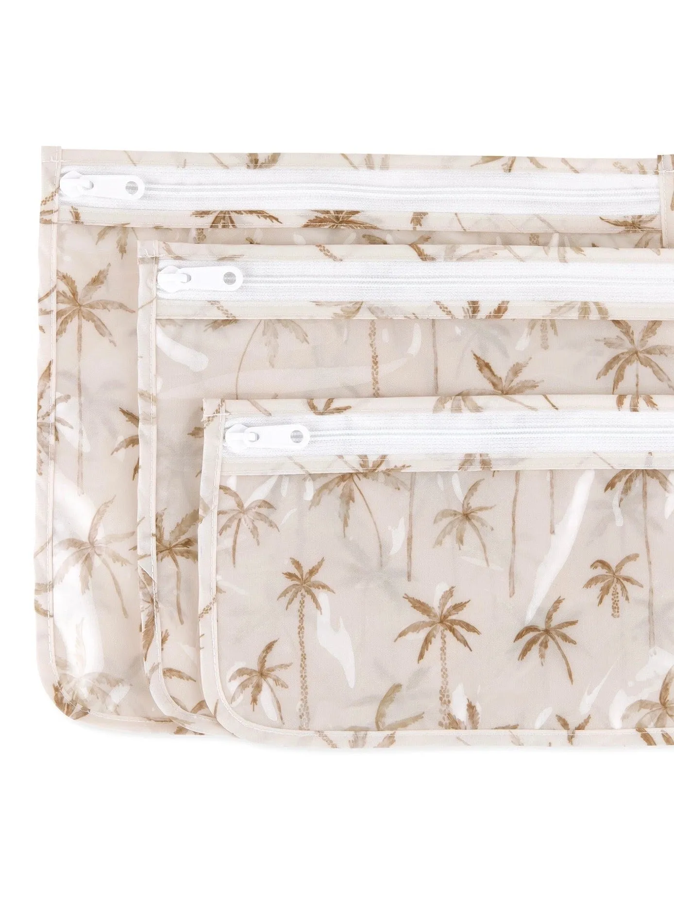 Clear Travel Bag 3-Pack