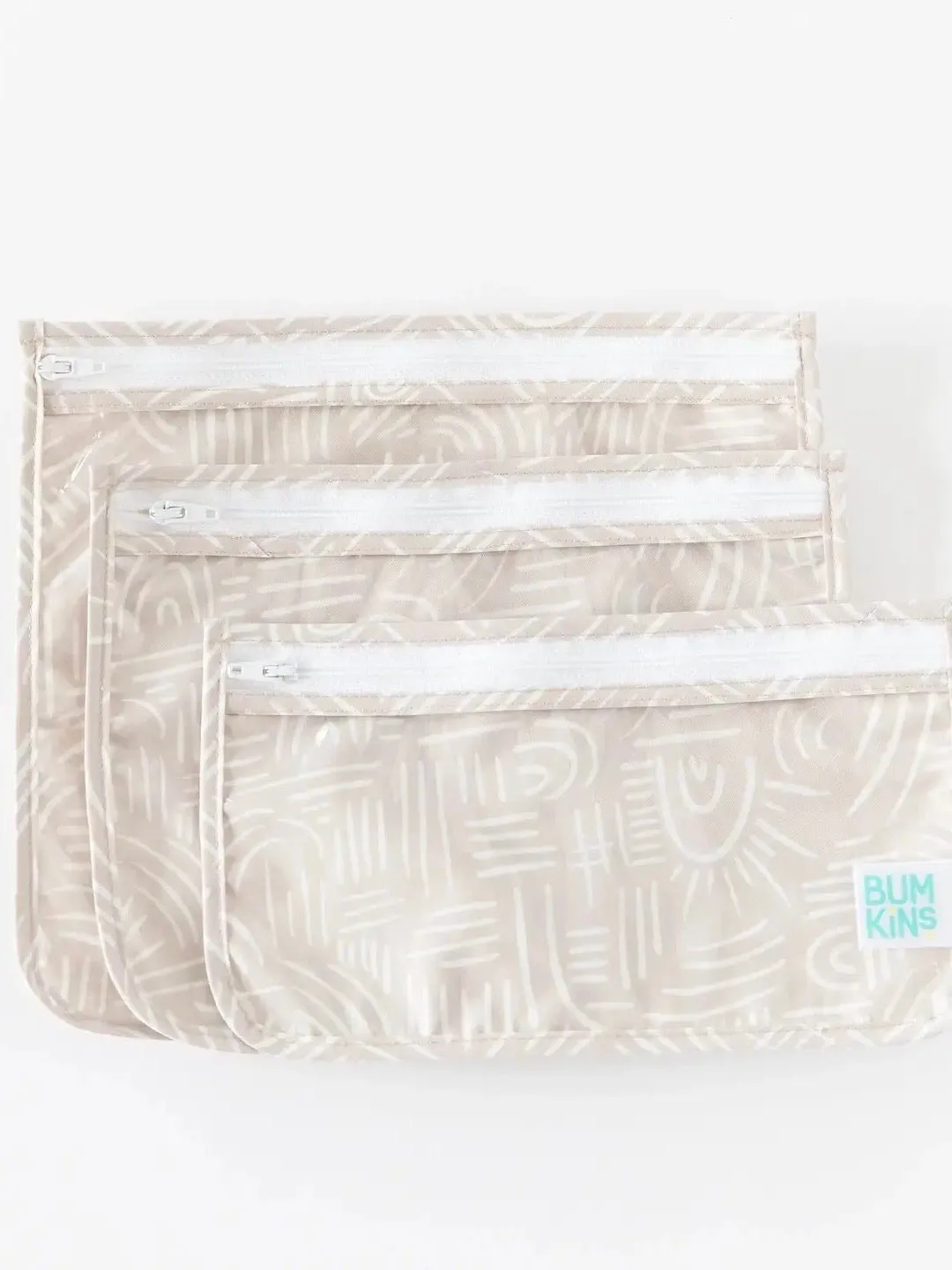 Clear Travel Bag 3-Pack