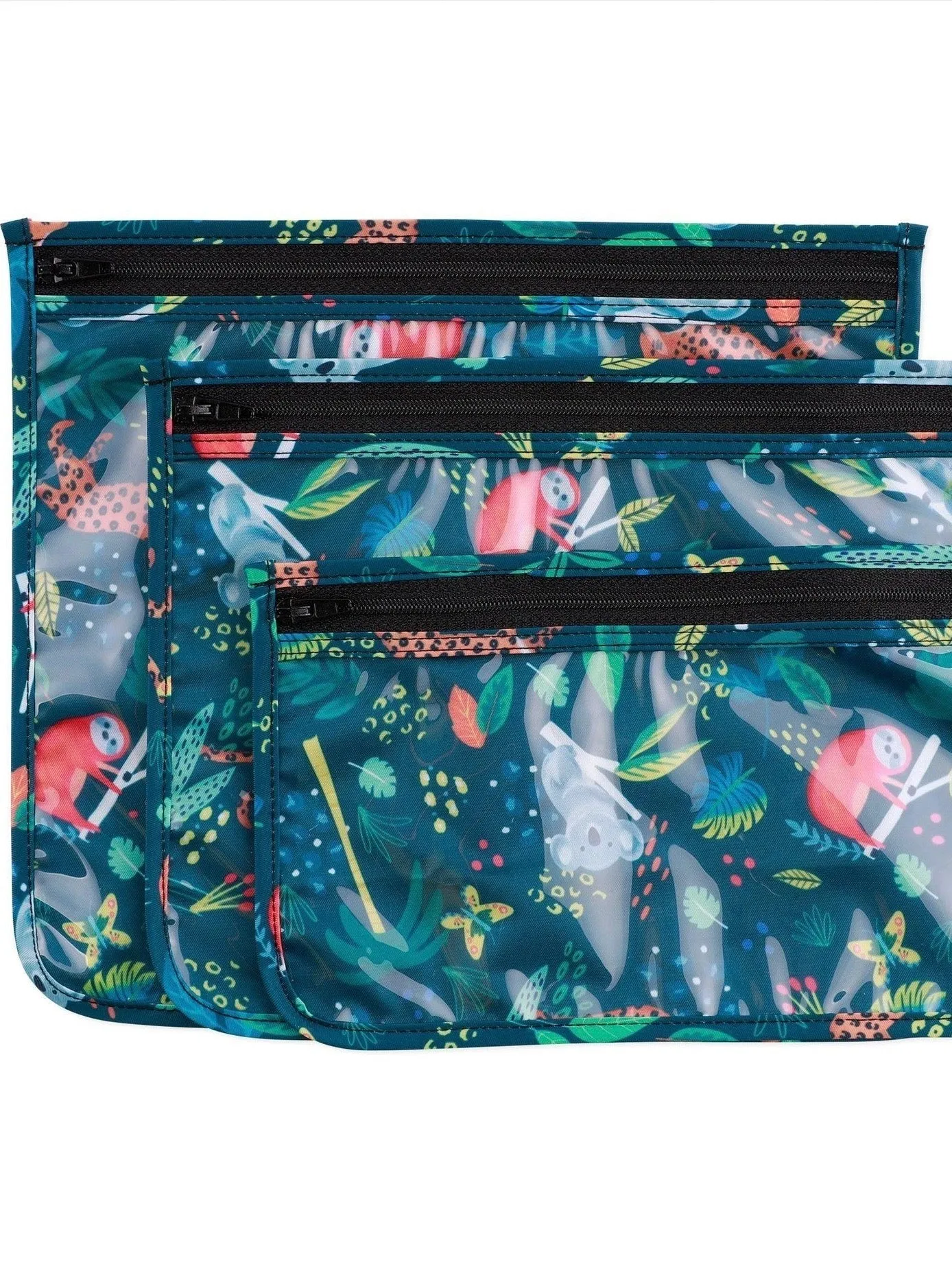 Clear Travel Bag 3-Pack