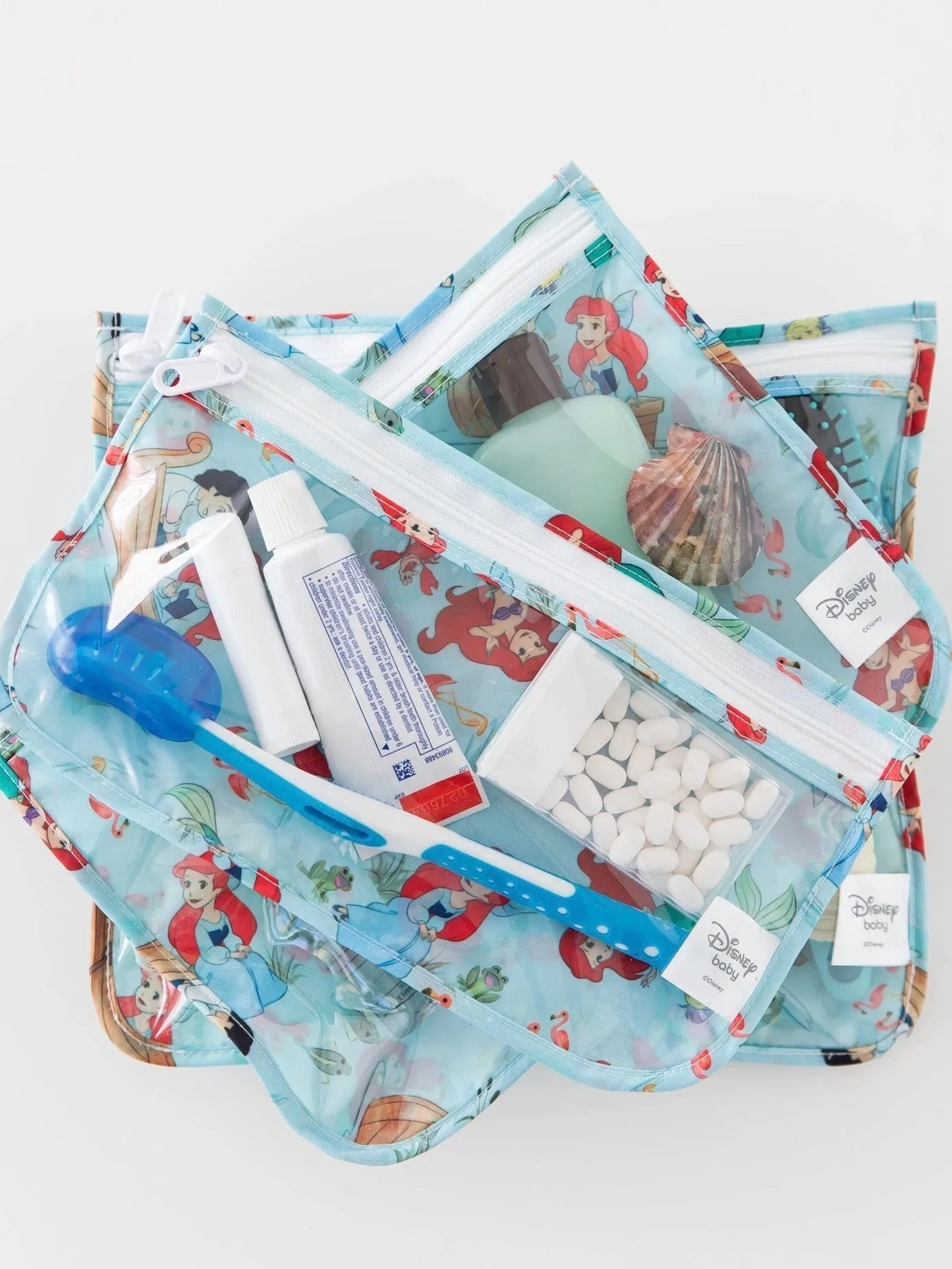 Clear Travel Bag 3-Pack