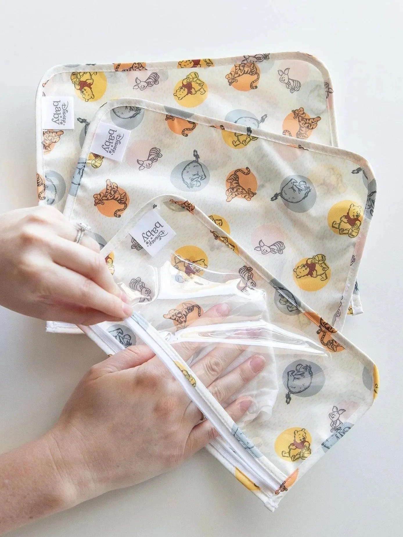 Clear Travel Bag 3-Pack