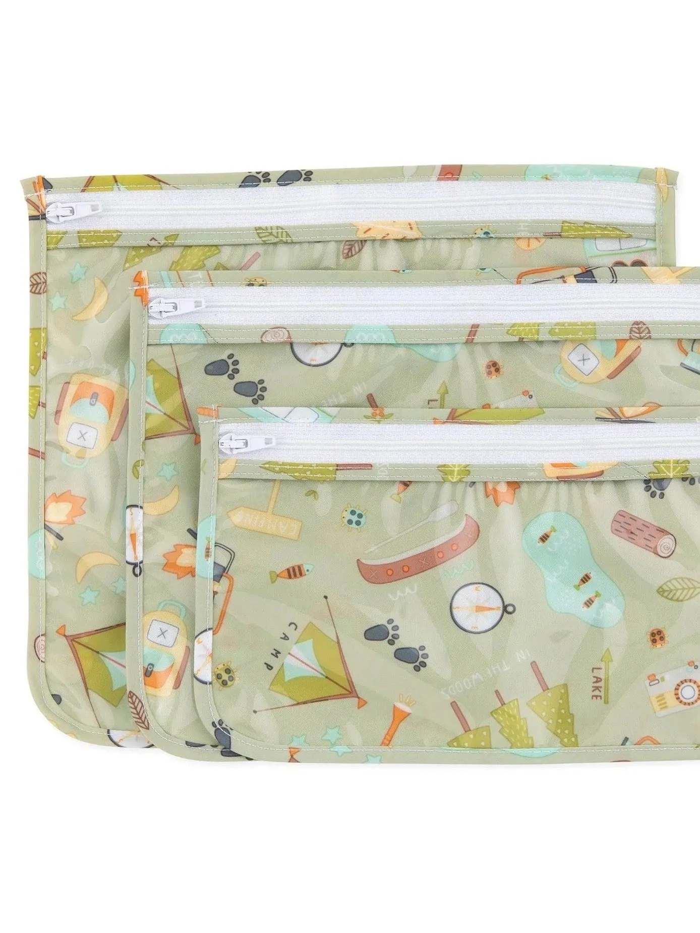 Clear Travel Bag 3-Pack