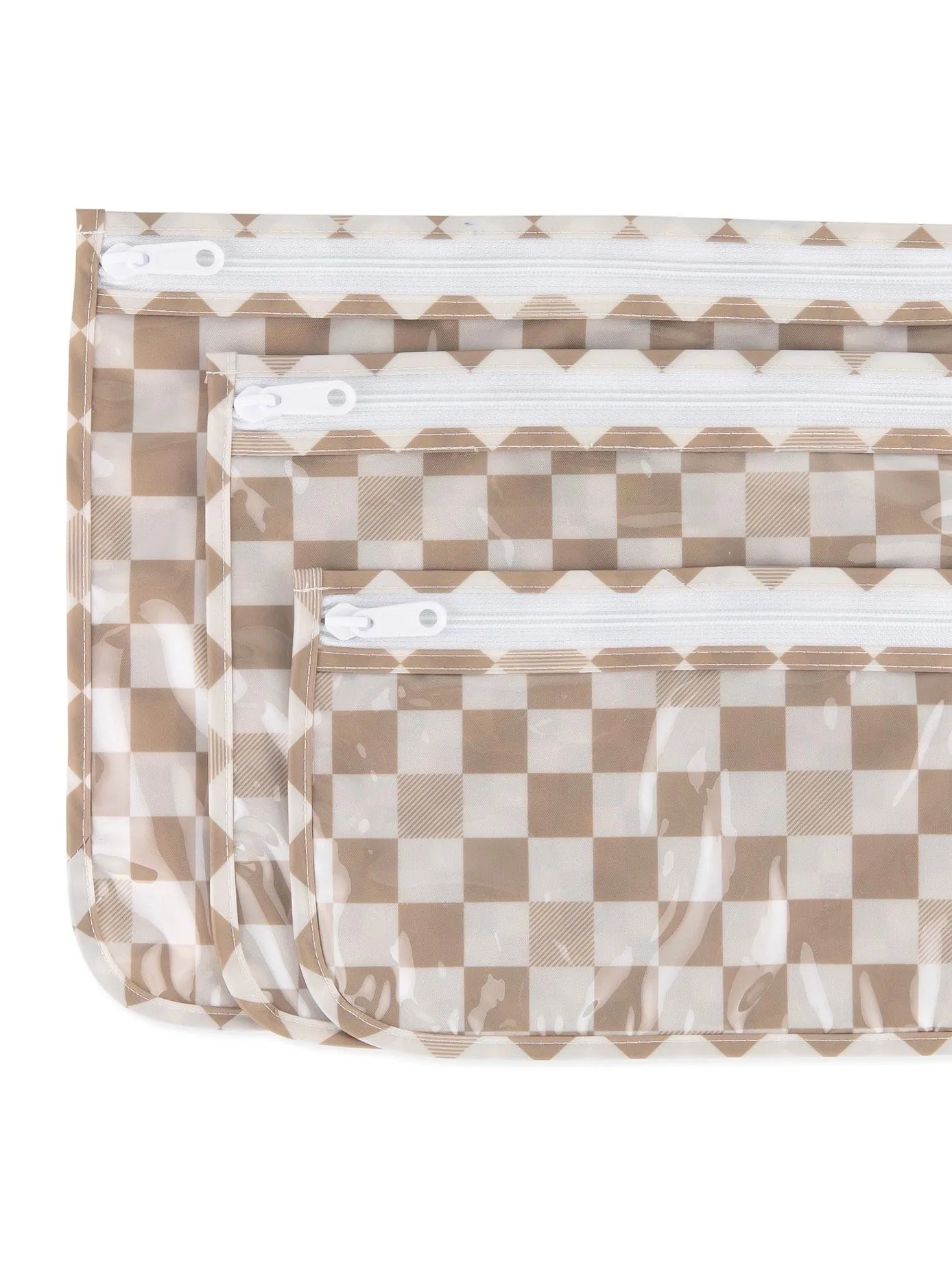 Clear Travel Bag 3-Pack