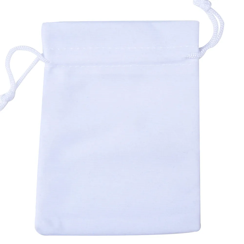Colorful Velvet Jewelry Bags (10pcs/Set)