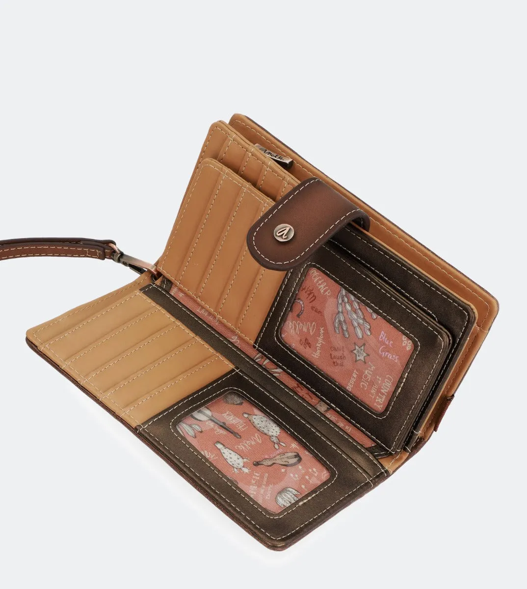Country hard case wallet