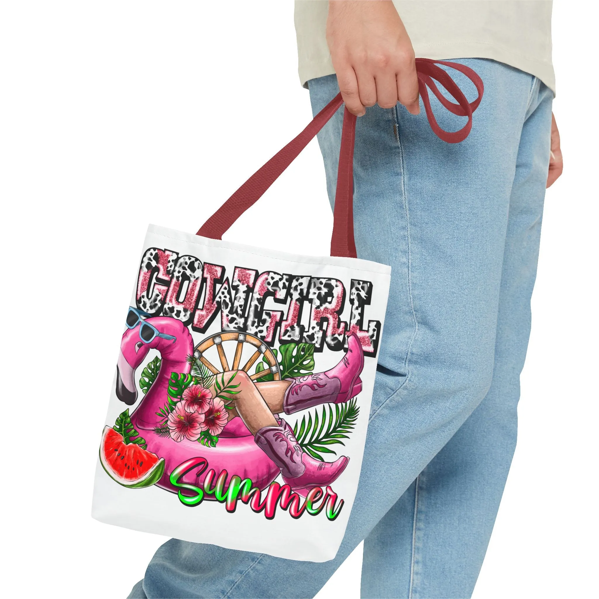 Cowgirl Summer Tote Bag