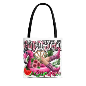 Cowgirl Summer Tote Bag