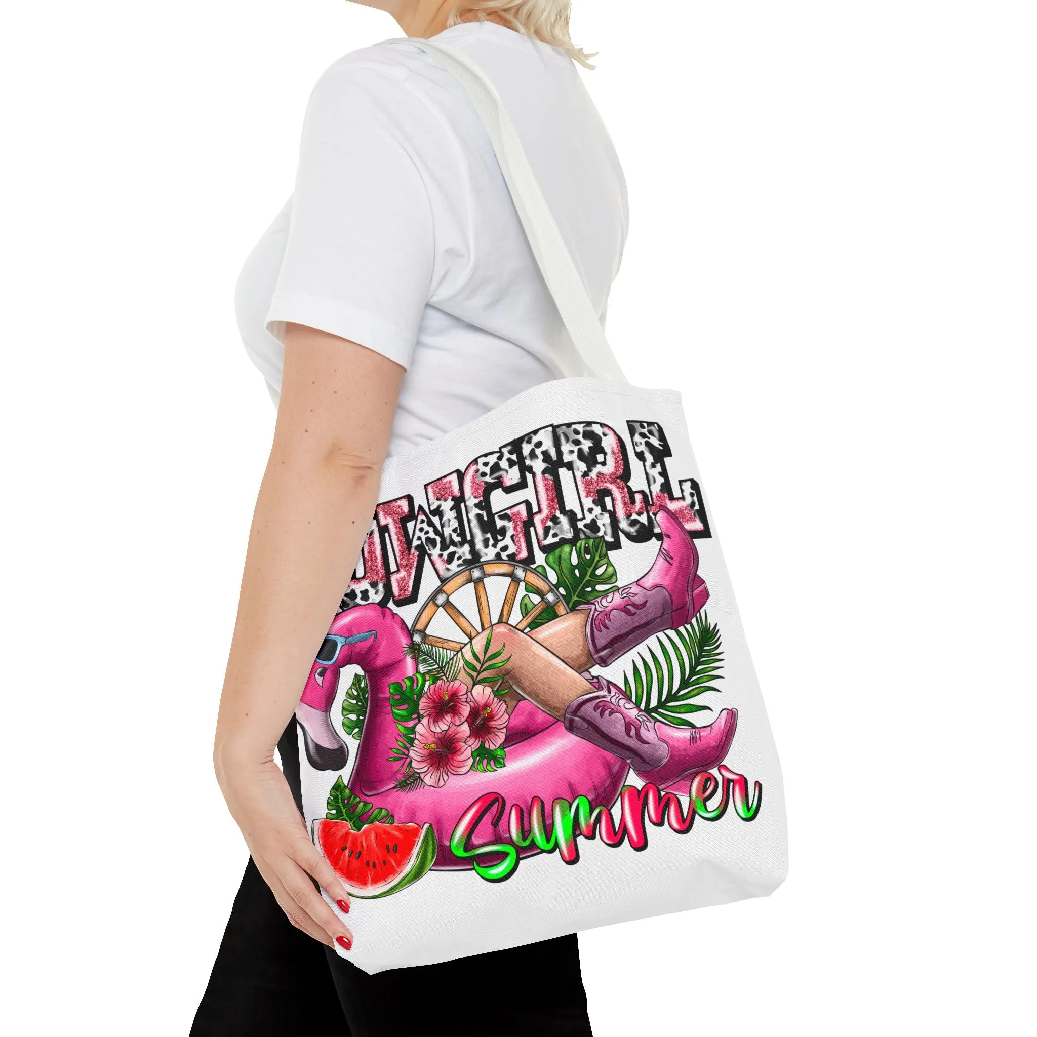 Cowgirl Summer Tote Bag