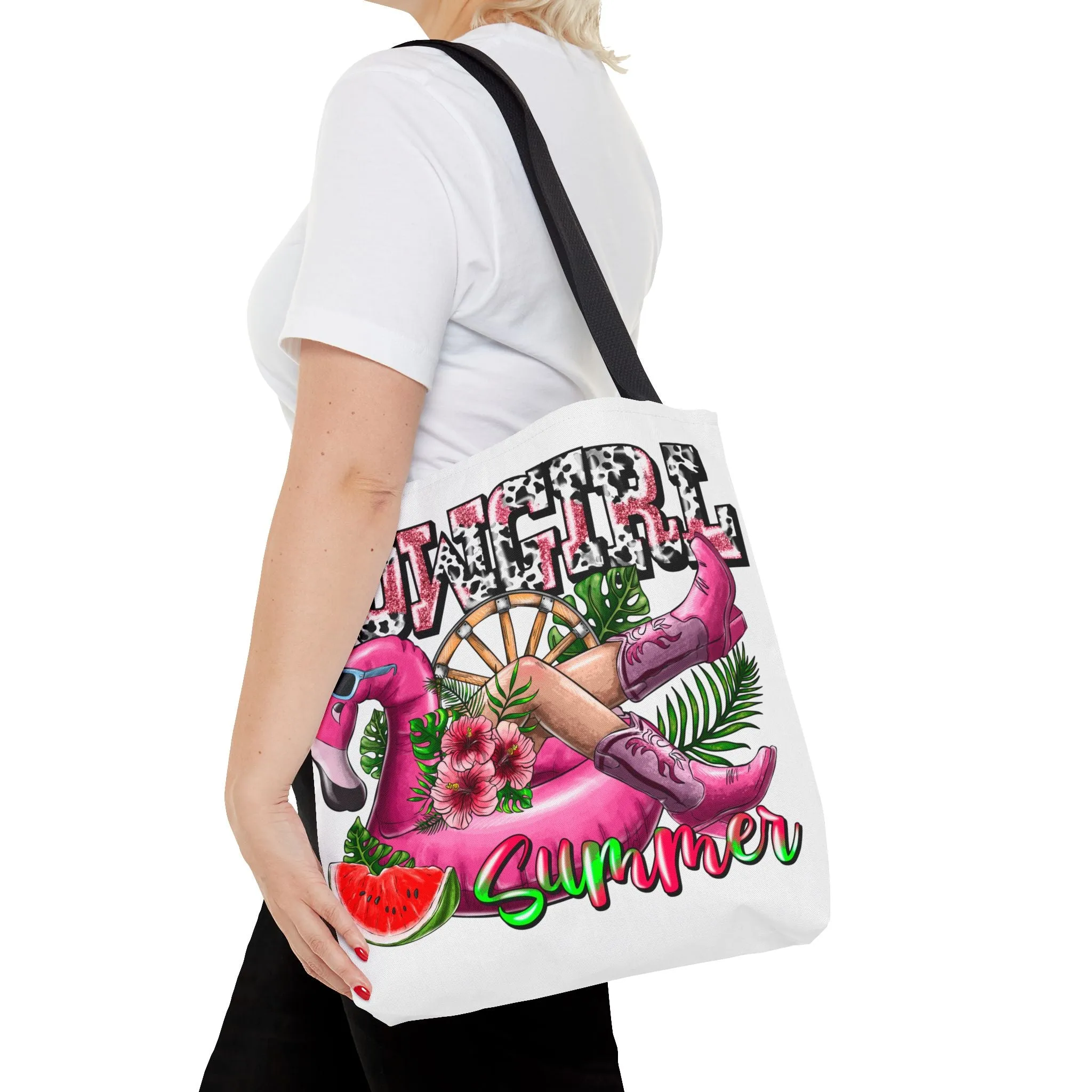 Cowgirl Summer Tote Bag