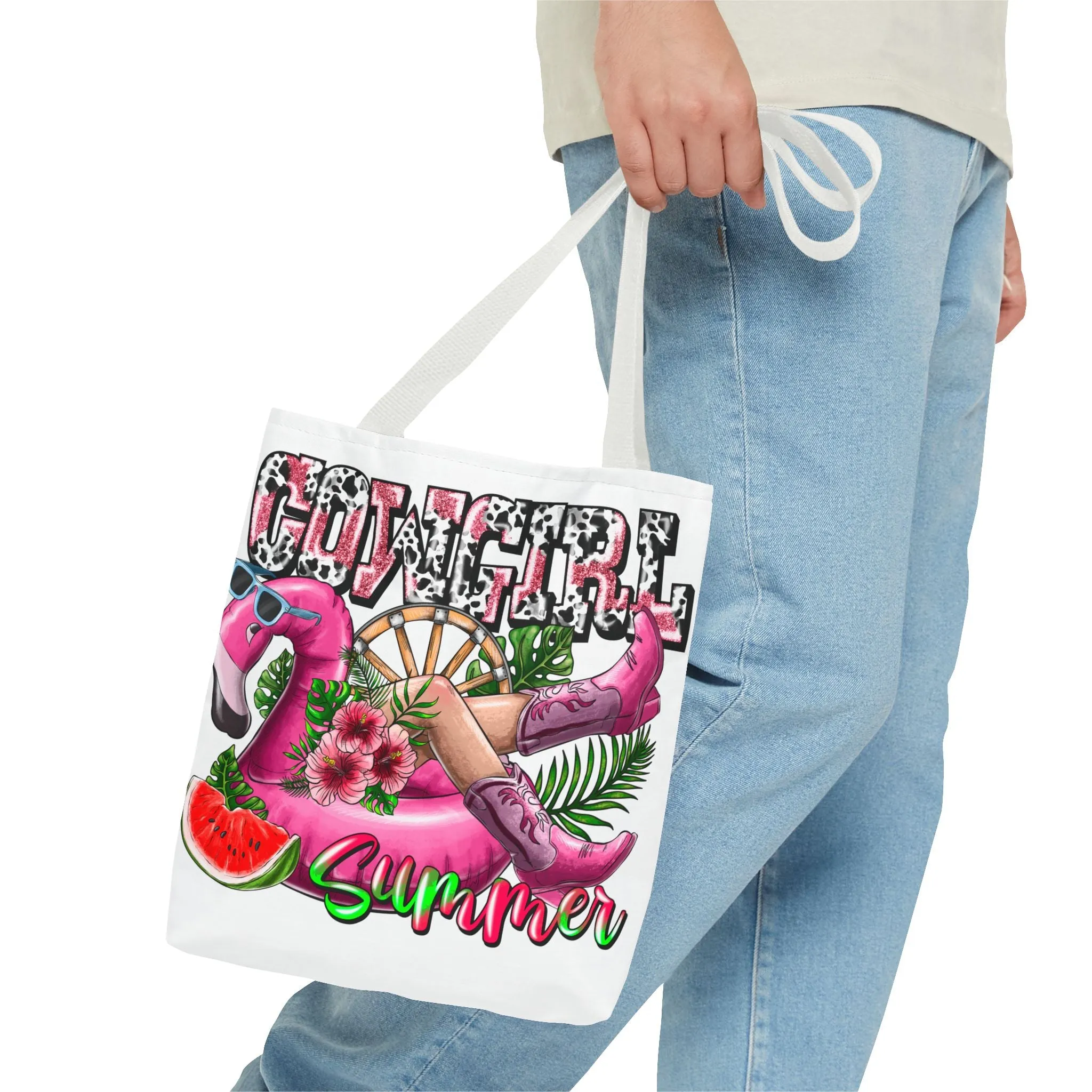 Cowgirl Summer Tote Bag