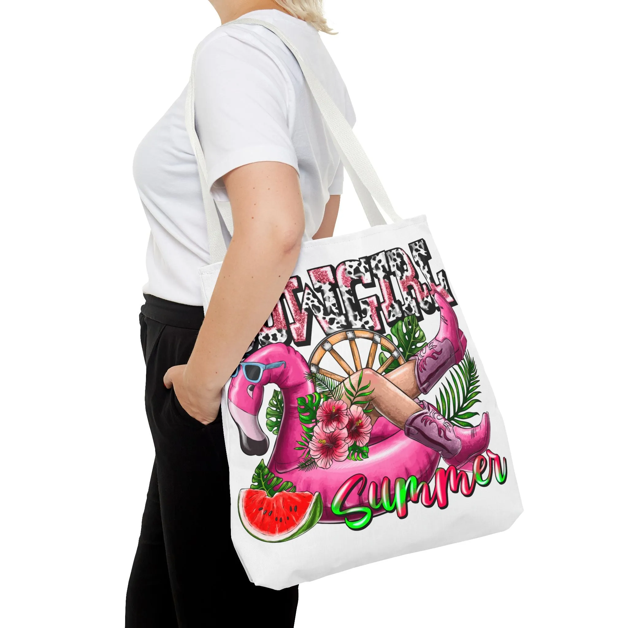 Cowgirl Summer Tote Bag