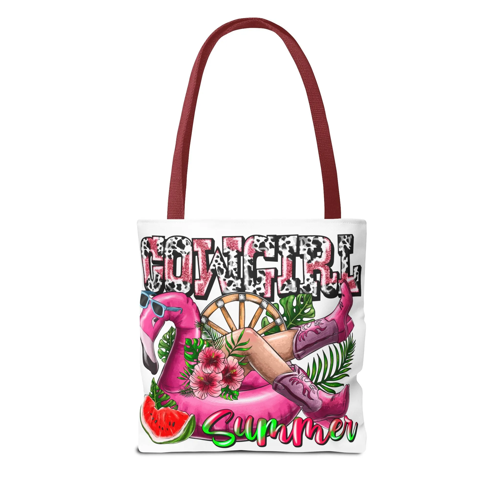 Cowgirl Summer Tote Bag