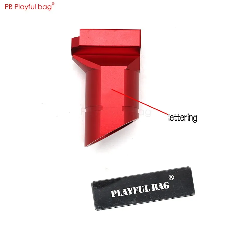 Creative Playful bag CS DIY tactics hobby intimate pk-6 grip jinming8 jm9 M4 slant grip upgrade material gel ball gun LD46