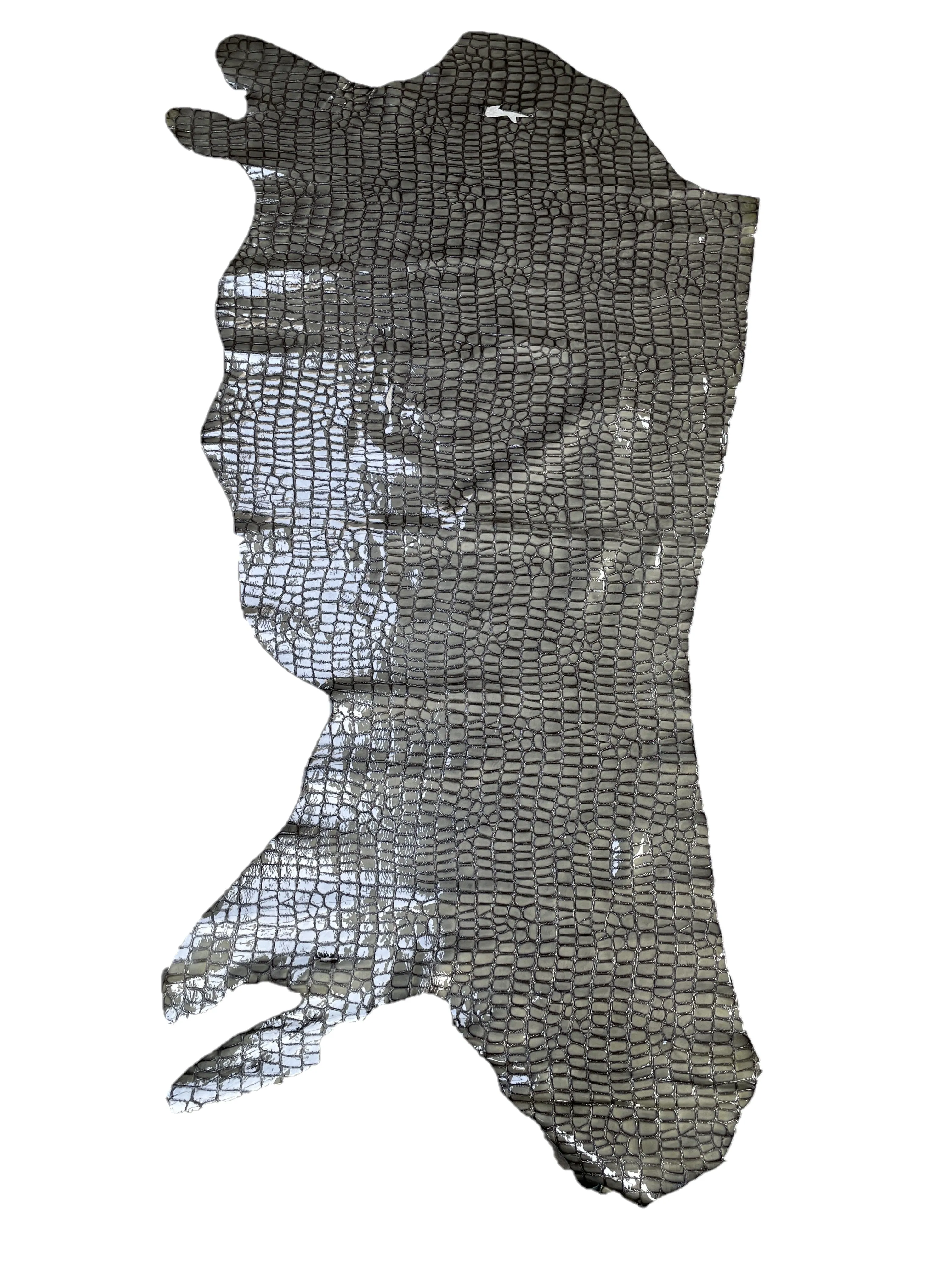 Crocodile Print Cow Side | Green | 1.2mm | 16 sq.ft | $140 ea.