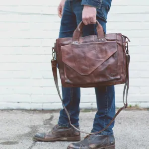 Depp Leather Briefcase & Work Bag
