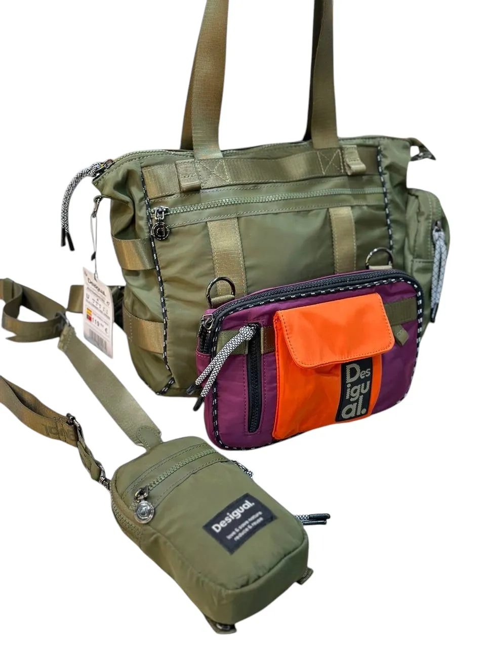 Desigual Convertible Multi-Function Travel Bag