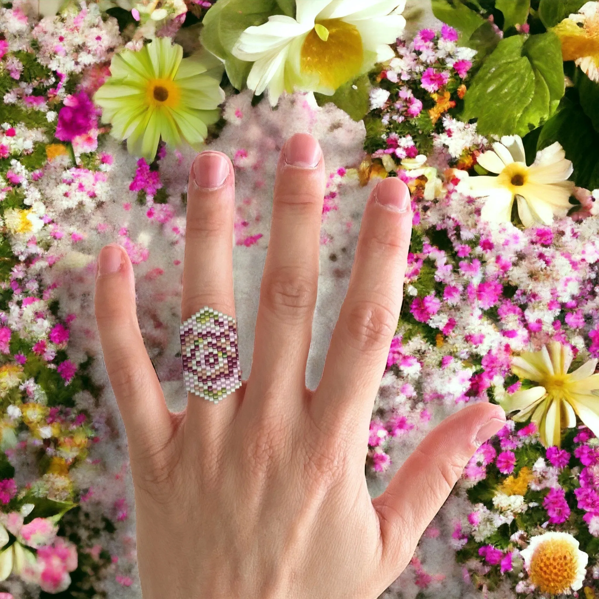 DIY Pattern - Bague MARIEROSE