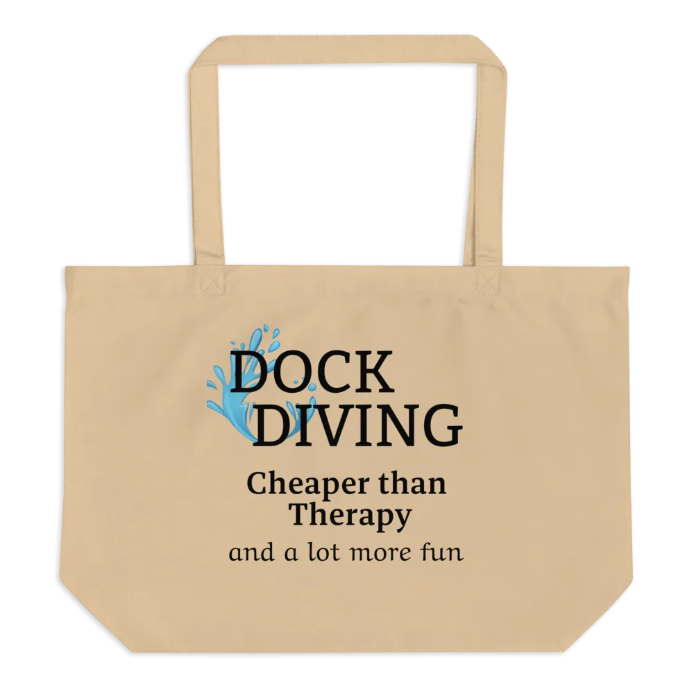 Dock Diving Cheaper than Therapy X-Large Tote/Shopping Bag