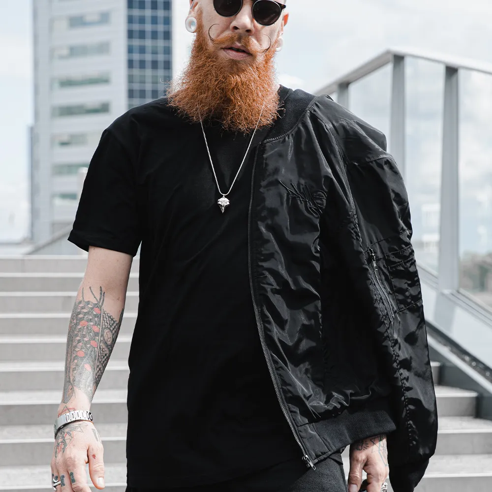 DPMO ‘BLACKED OUT’ BOMBER JACKET