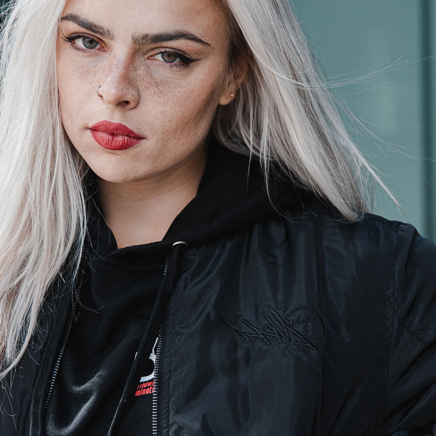 DPMO ‘BLACKED OUT’ BOMBER JACKET