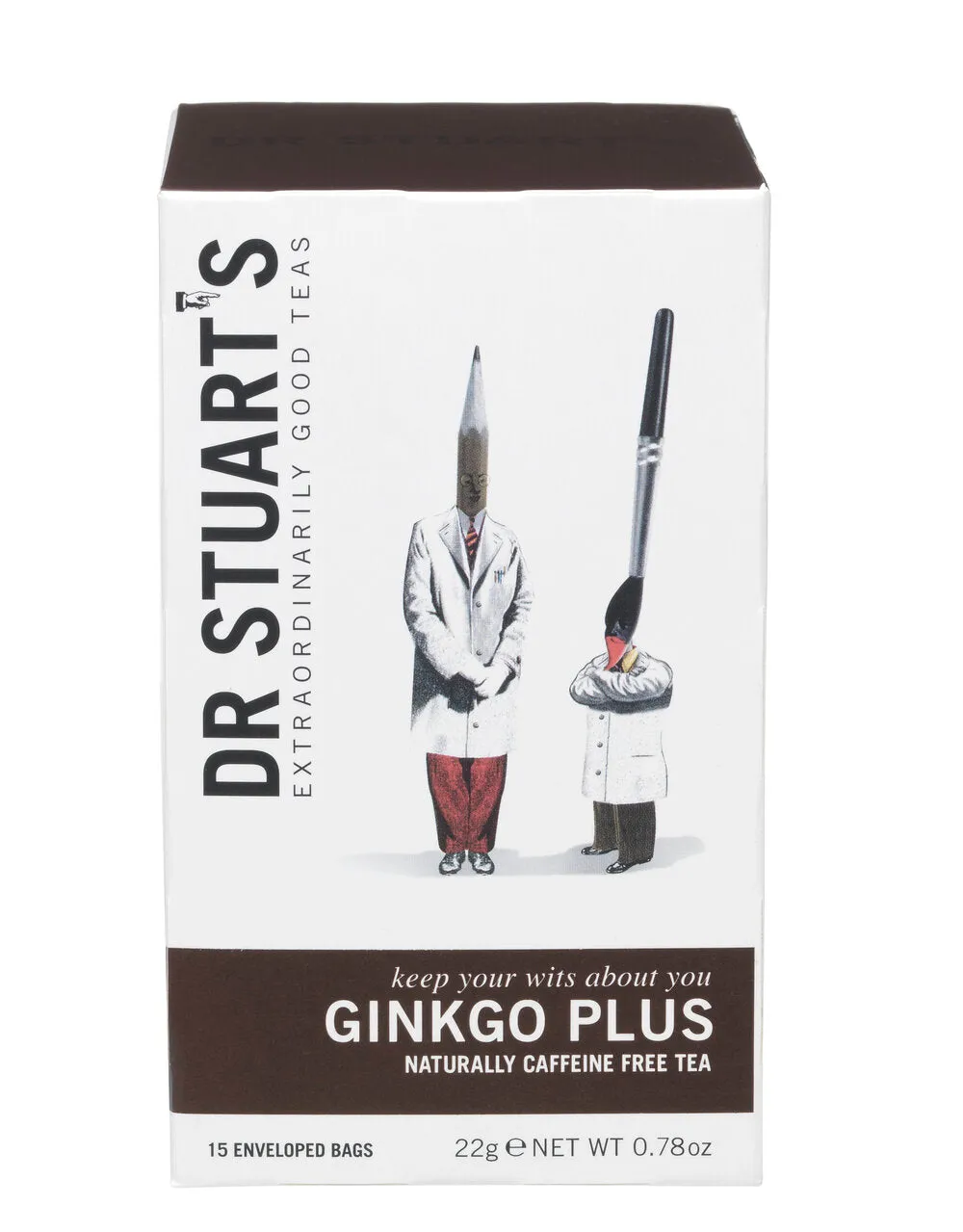 Dr Stuart's  Ginko Plus 15 Enveloped Bags