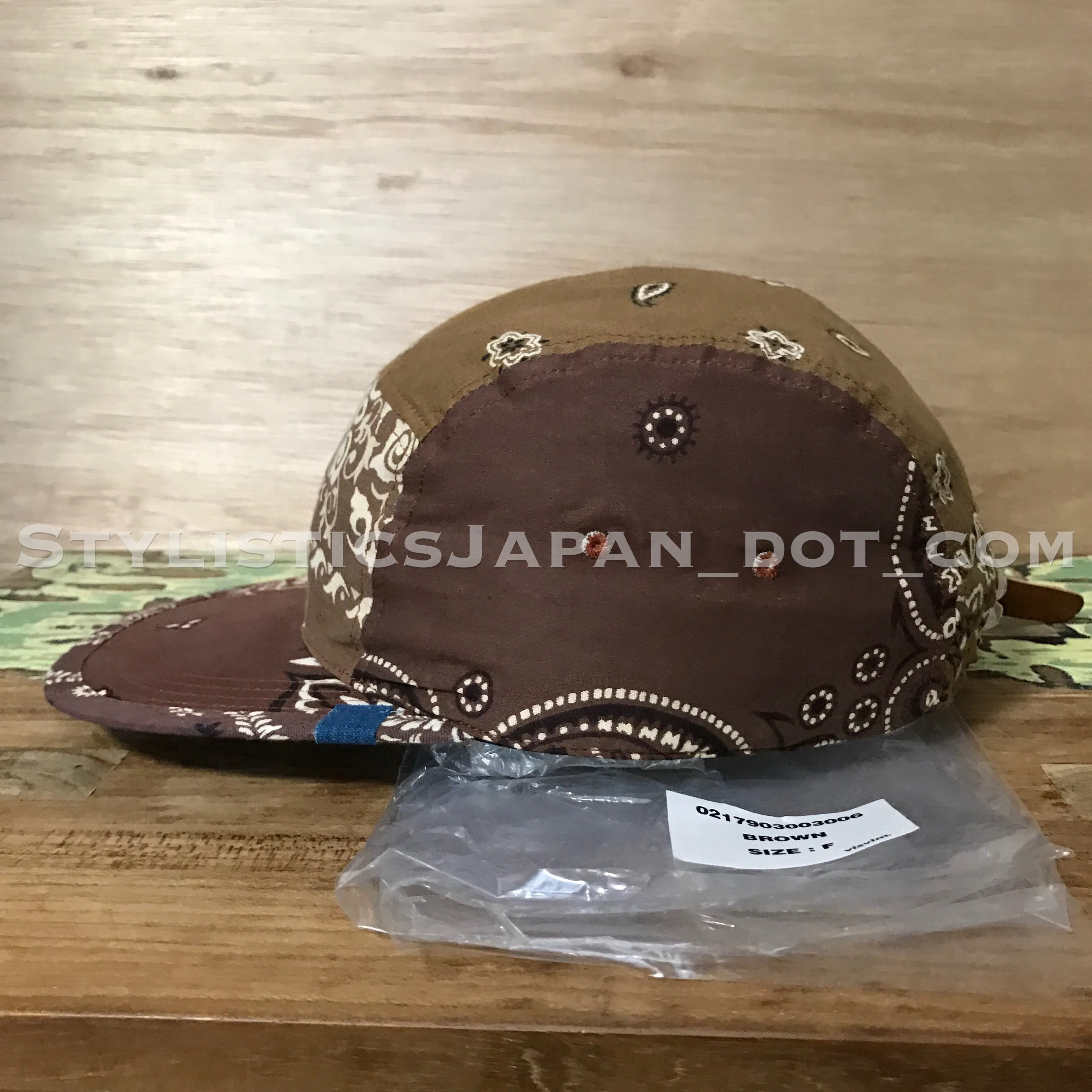 DS! Visvim ICT Bandana Camp Cap N.D. Mud