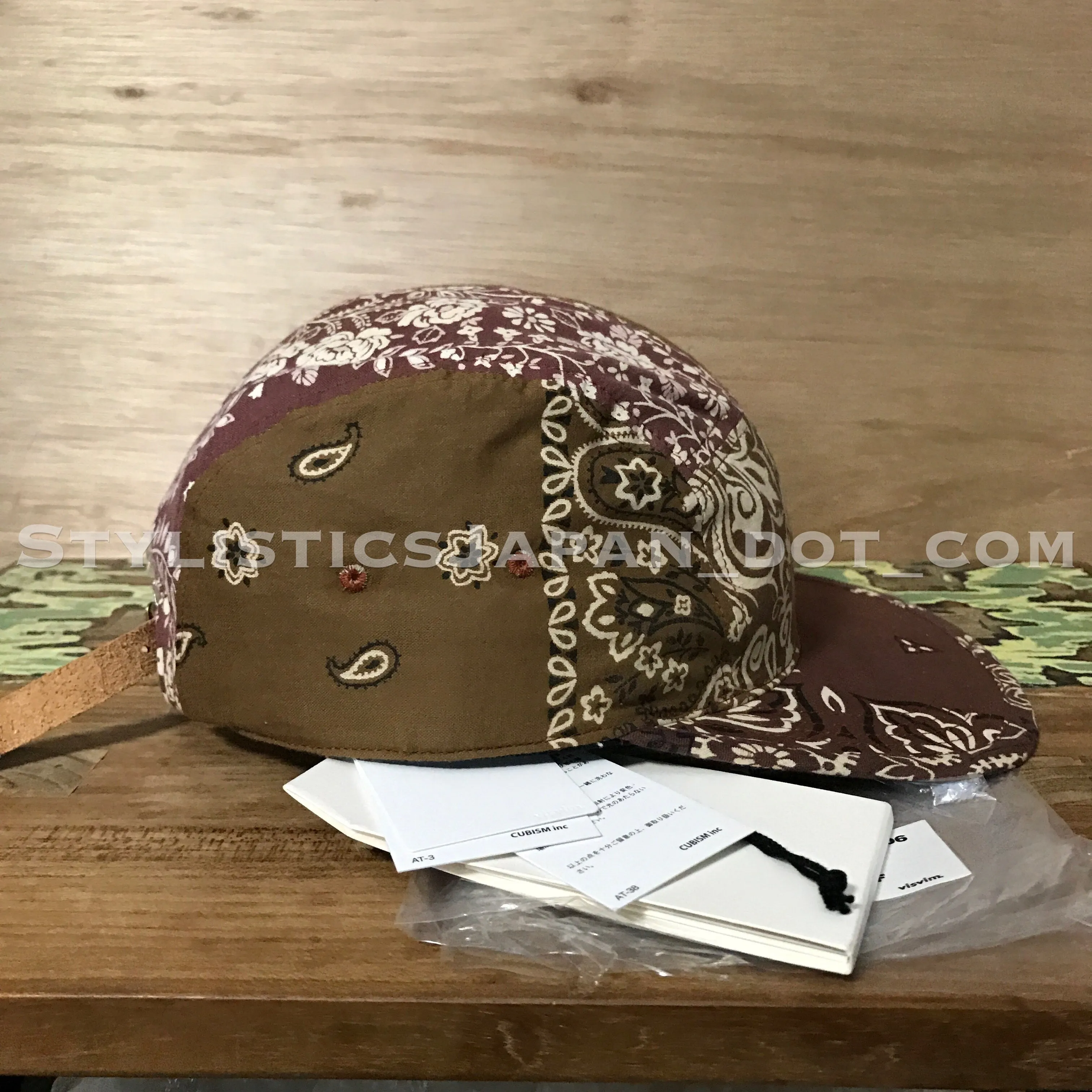 DS! Visvim ICT Bandana Camp Cap N.D. Mud