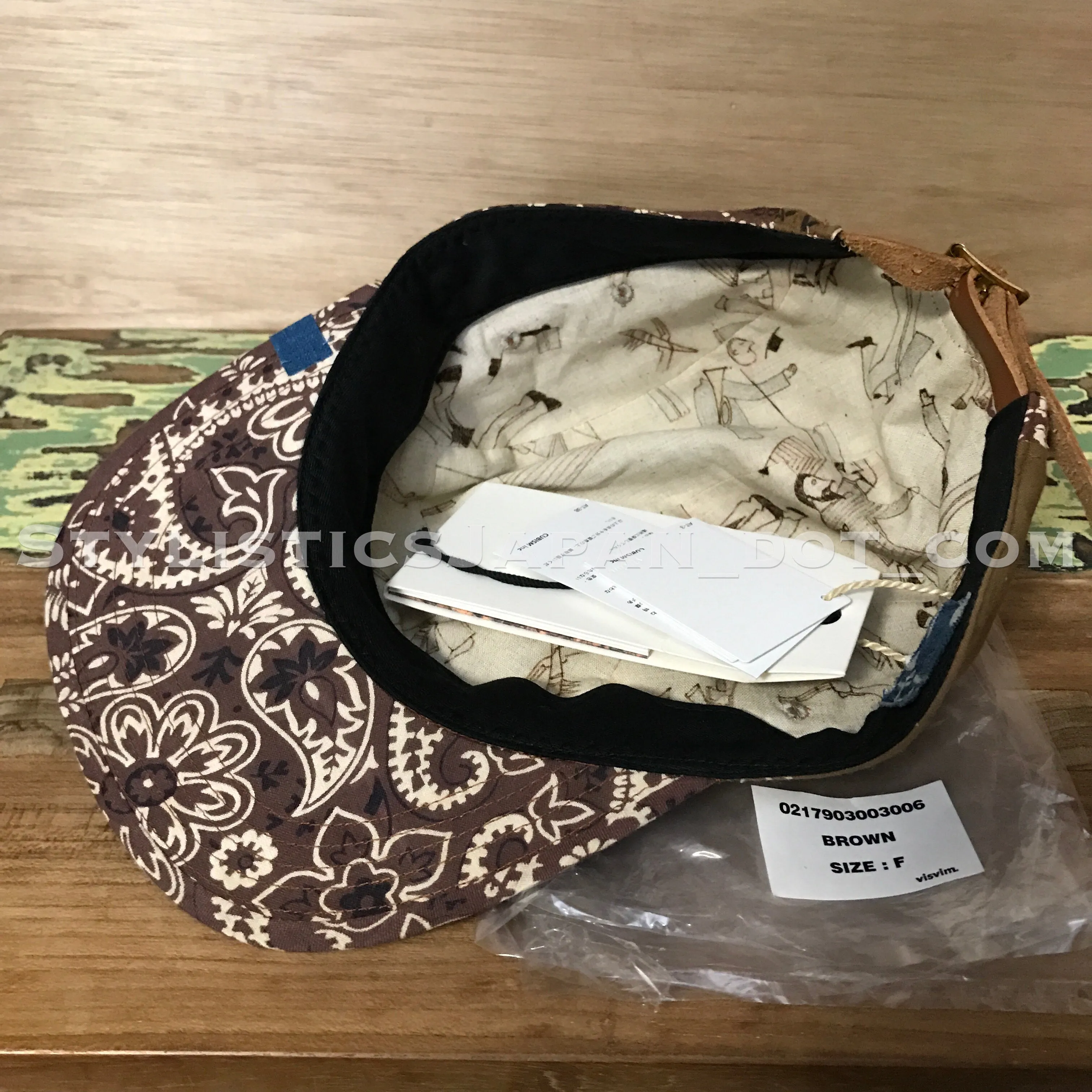 DS! Visvim ICT Bandana Camp Cap N.D. Mud