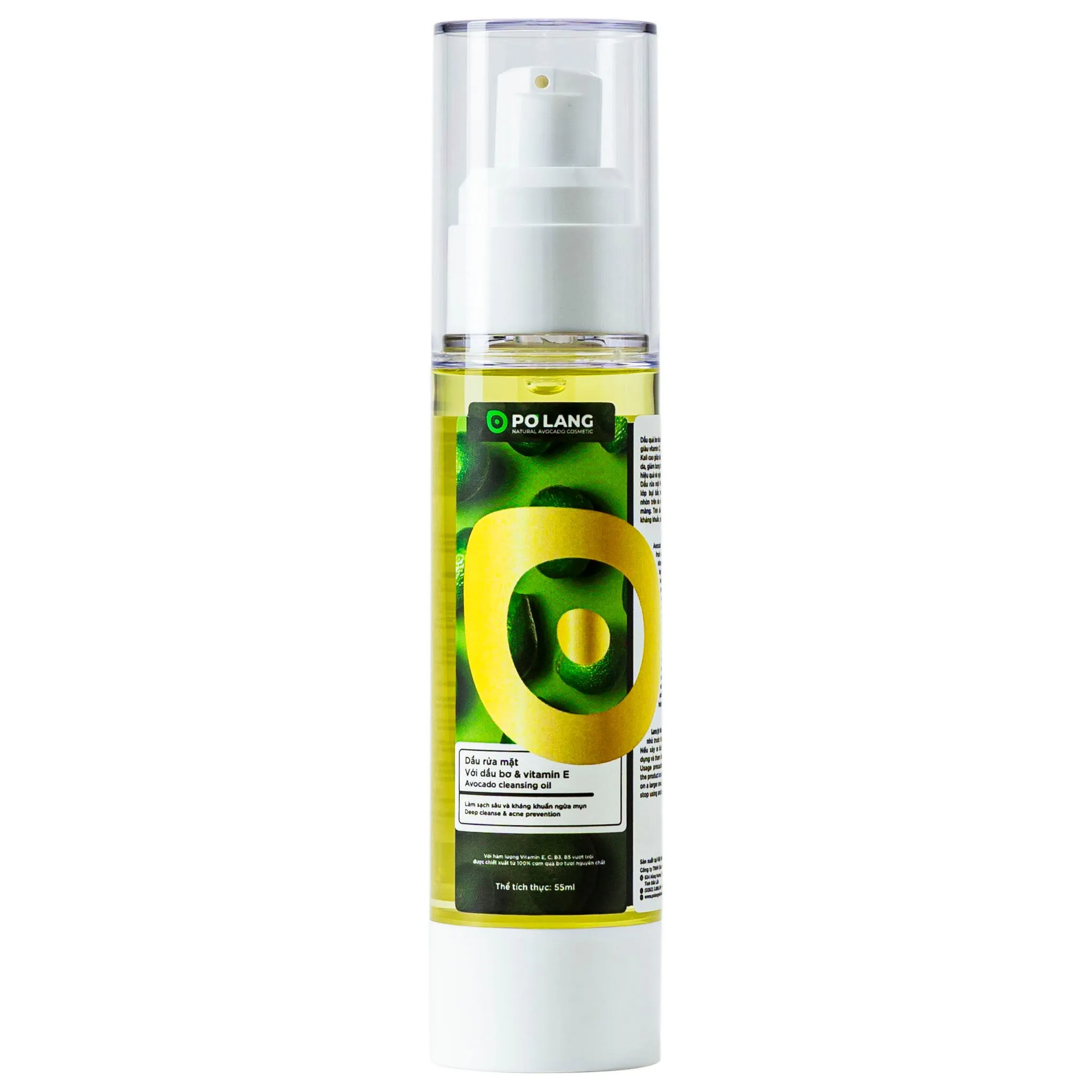 Dầu Rửa Mặt Bơ Tươi Pơ Lang 55ml
