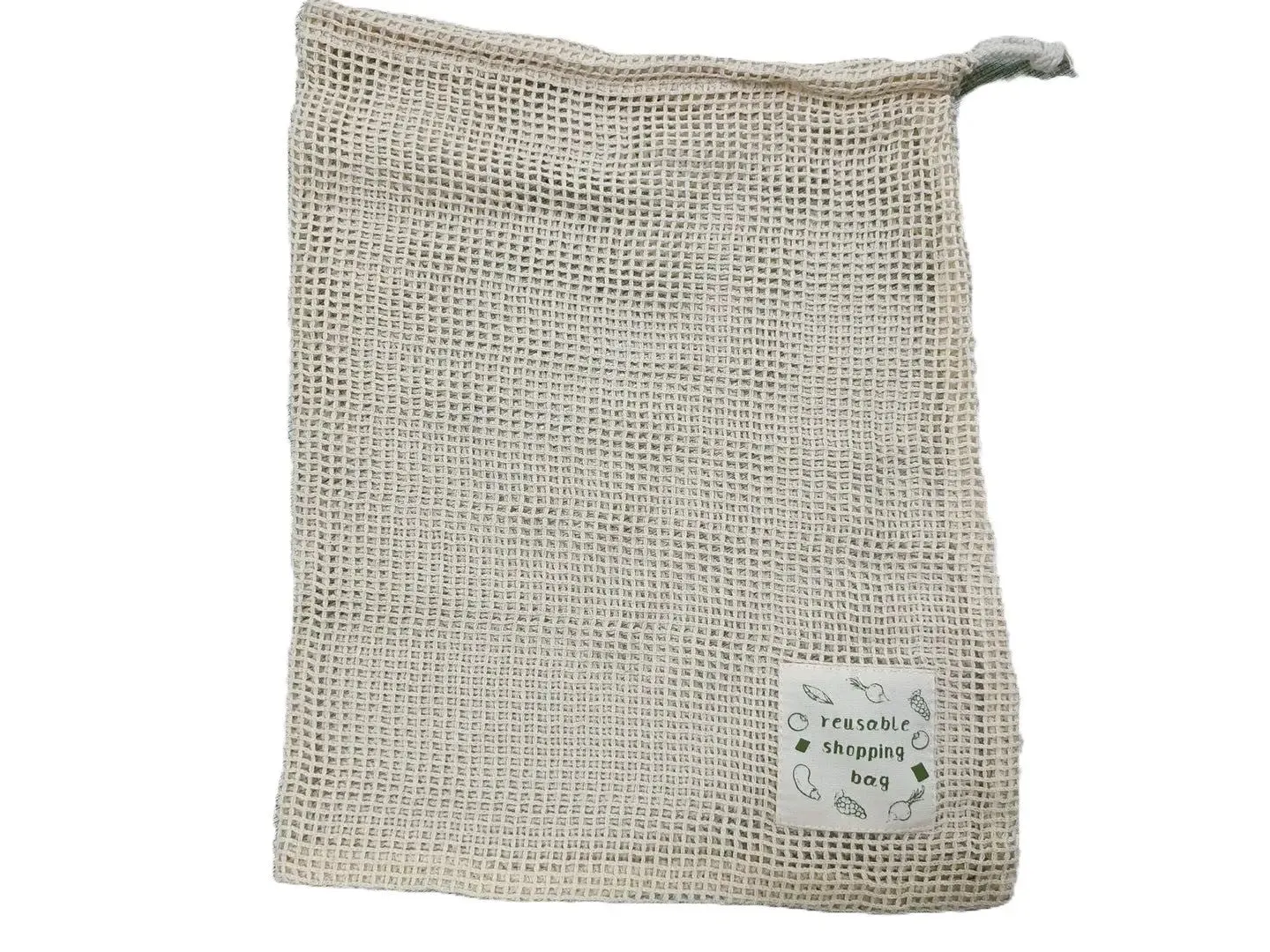 Eco-Friendly Reusable Cotton Produce Bags – Washable and Durable for Grocery Shopping