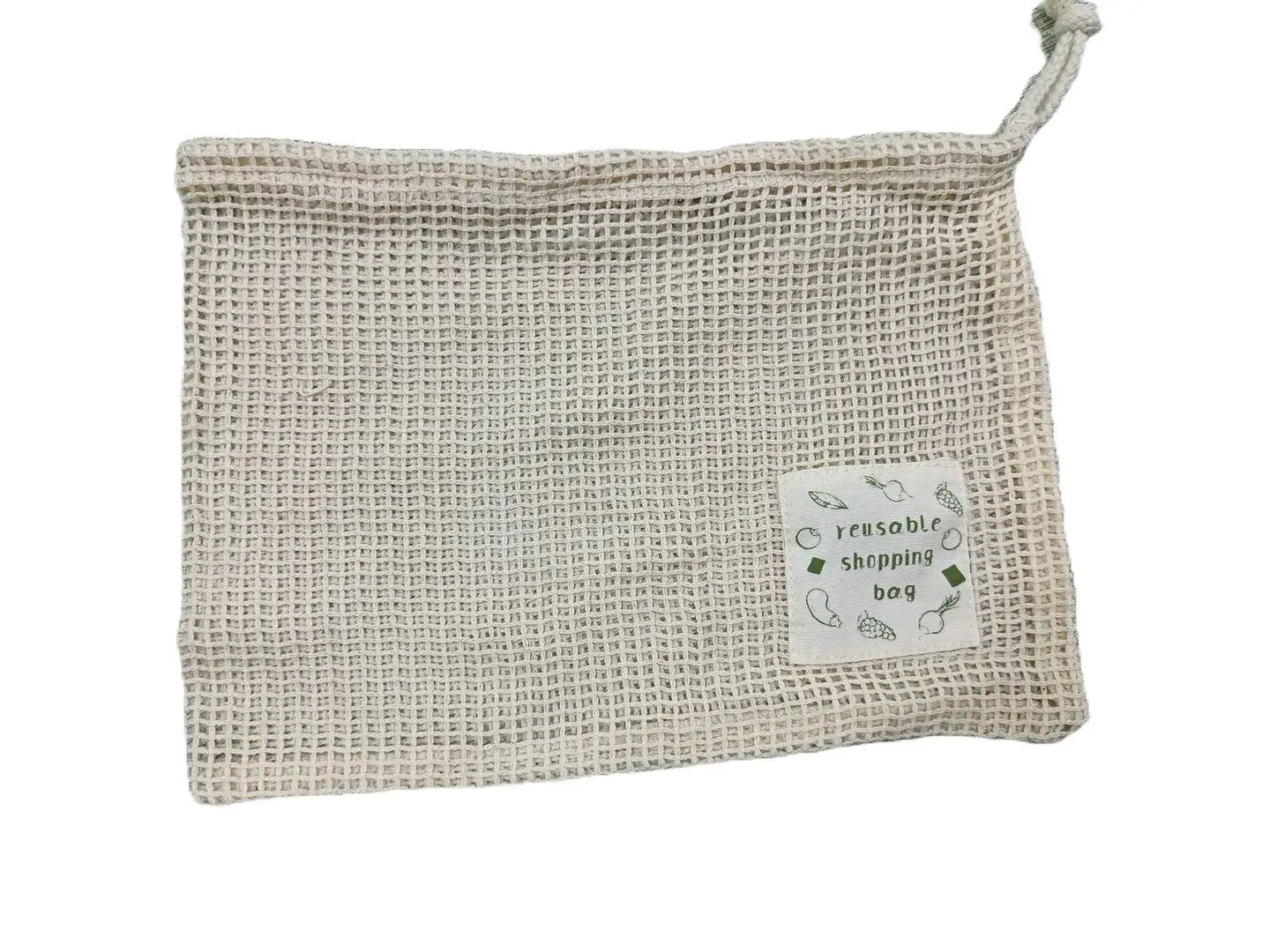 Eco-Friendly Reusable Cotton Produce Bags – Washable and Durable for Grocery Shopping