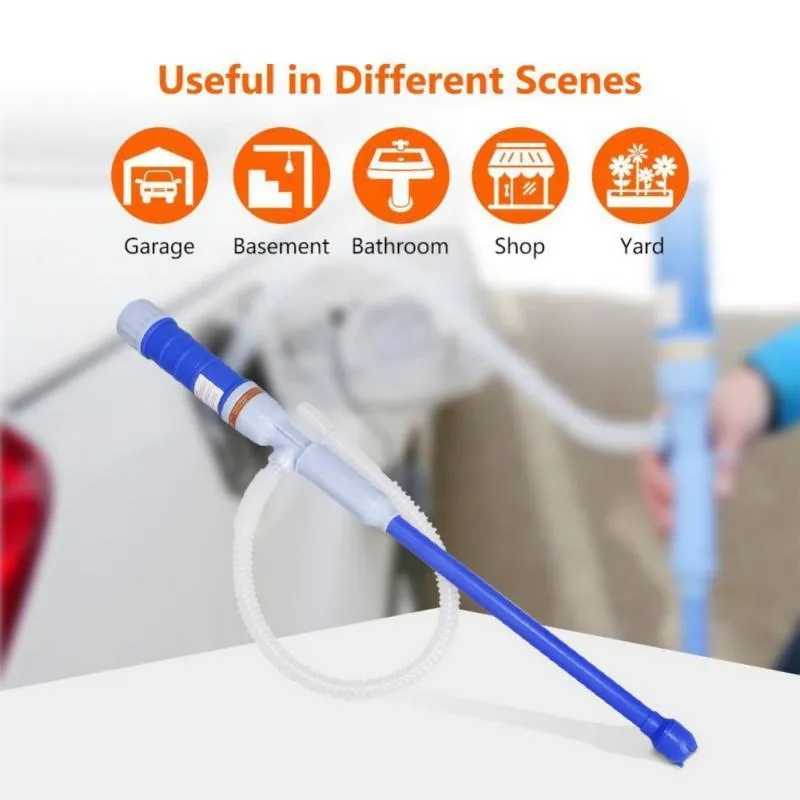 Electric Liquid Transfer Pump Car Vehicle Fuel Gas Suction