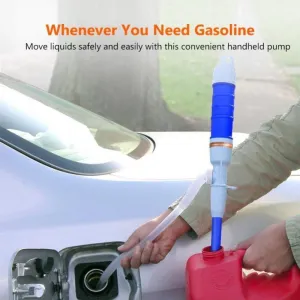 Electric Liquid Transfer Pump Car Vehicle Fuel Gas Suction