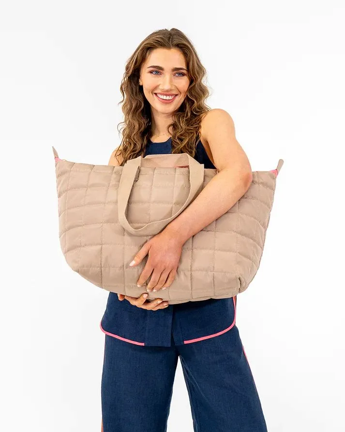ELMS   KING Spencer Carry All - Taupe
