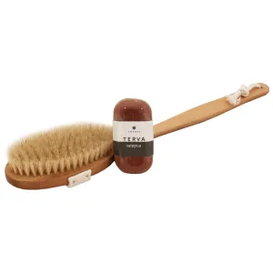 Emendo Made in Finland Wooden bath brush   Tar soap 100 g