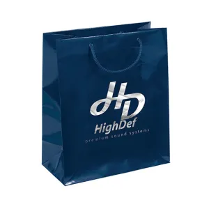 Emerald Gloss Eurototes Bag 10W x 5 x 12H