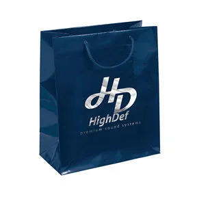 Emerald Gloss Eurototes Bag 10W x 5 x 12H