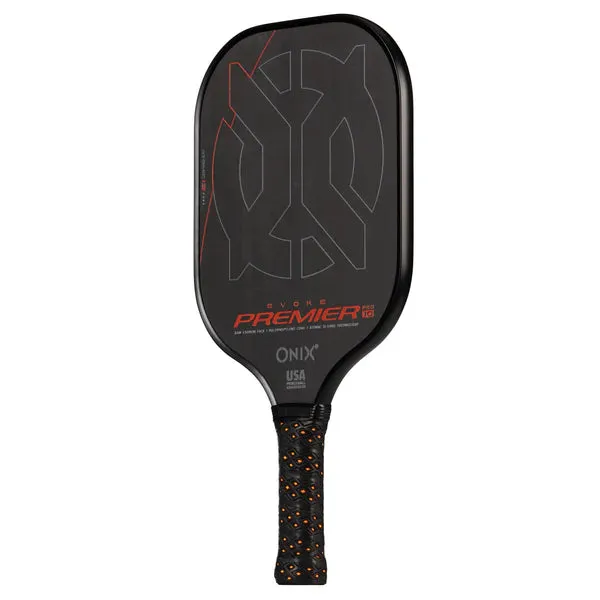 Evoke Premier Pro Raw Carbon 16mm Fiber Pickleball Paddle