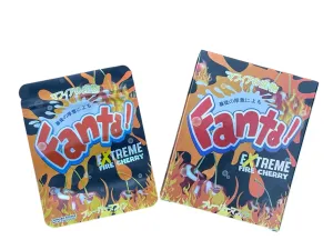 Fanta! Extreme Fire Cherry Mylar Bag with Box 3.5 Grams | Ziplock Baggies